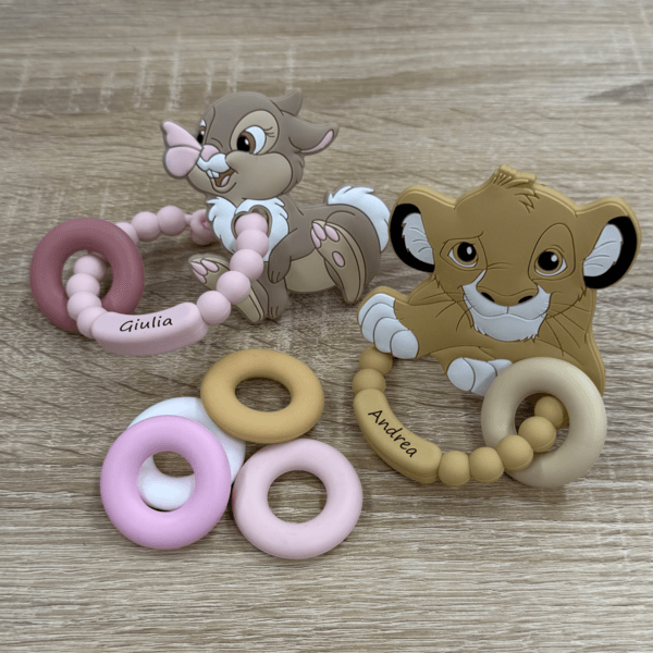 ANELLO DENTIZIONE PERSONALIZZATO